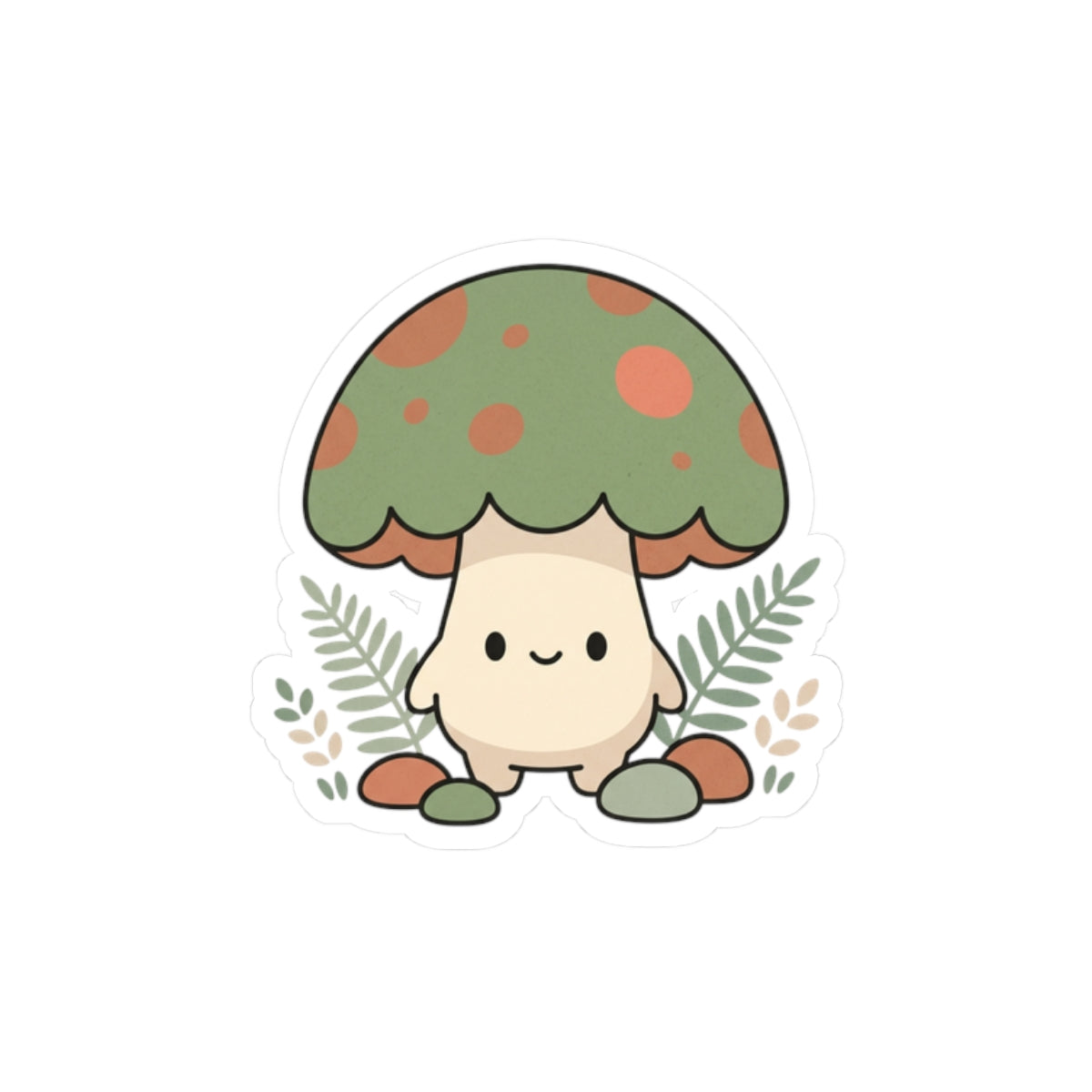 Kawaii Forest Mushroom Sticker