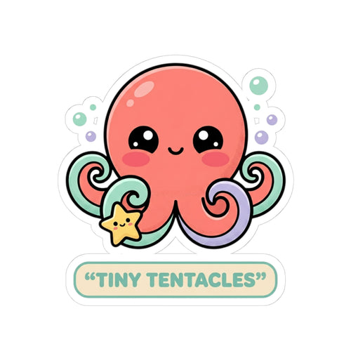"Tiny Tentacles" Sticker